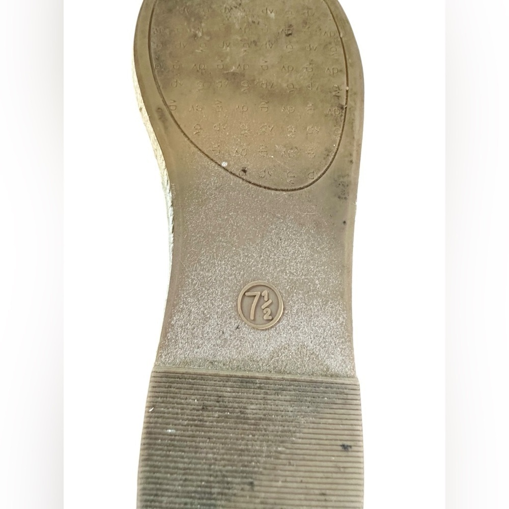 Dolce Vita DV Blue Denim Knotted Bow Espadrille Slide Slip On Women's Size 7.5‌ - Picture 10 of 10